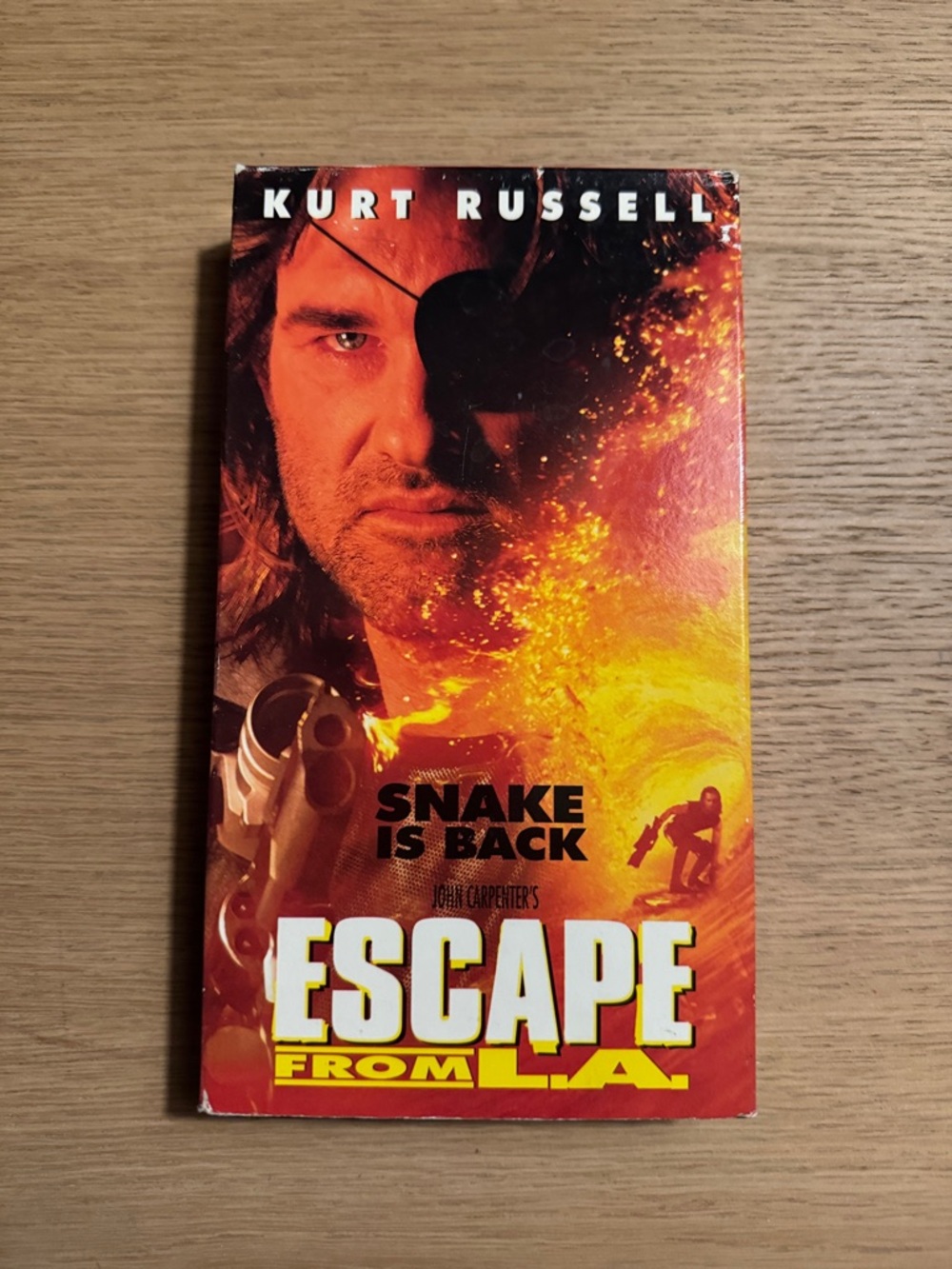 VHS Cassette of Escape From L.A.
